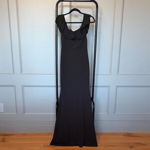 Elegant Black Evening Gown